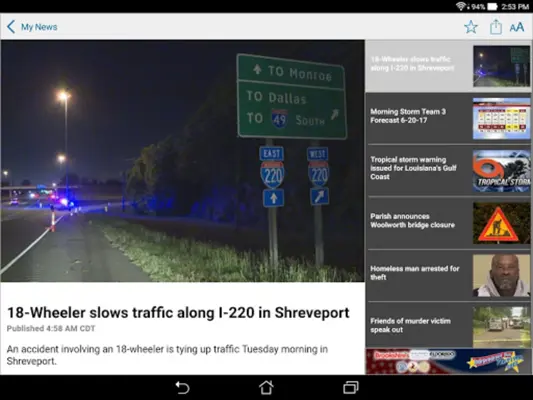 KTBS 3 android App screenshot 3